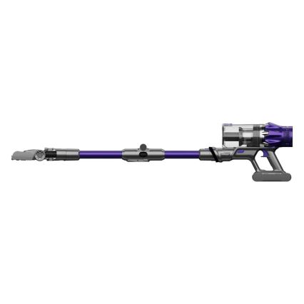 TESLA Electronics PureStar - Elastyczny bezprzewodowy odkurzacz pionowy 2w1 250W/2200 mAh szary/fioletowy