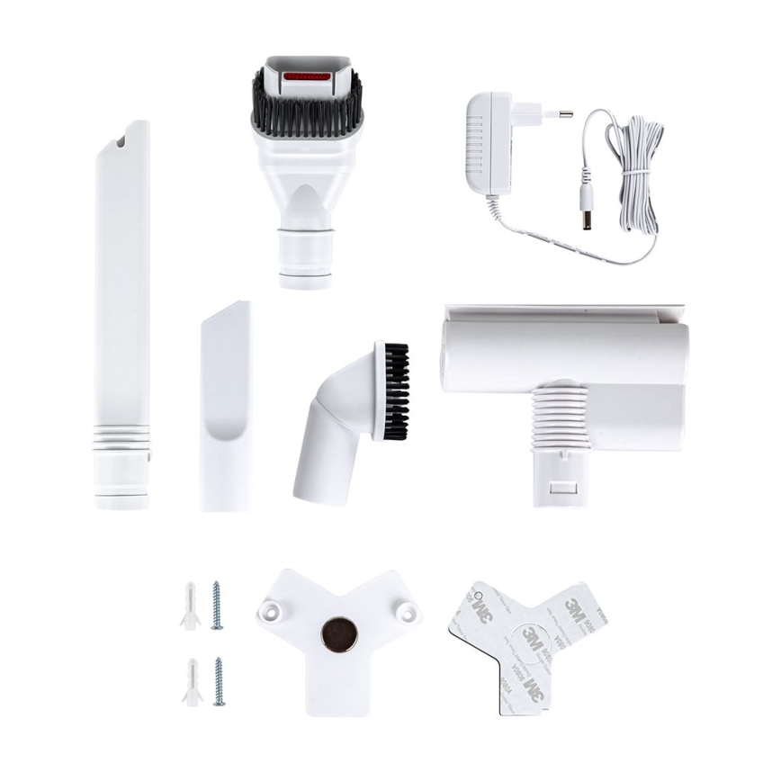 TESLA Electronics PureStar - Stick handheld vacuum cleaner 2w1 220W/2200 mAh 22,2V niebieski/białe