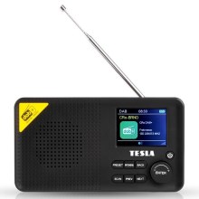 TESLA Electronics - Radio DAB+ FM 5W/1800 mAh czarne