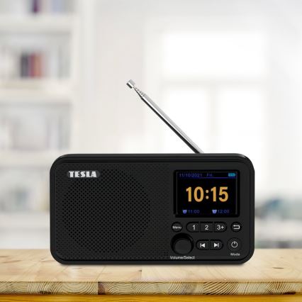 TESLA Electronics - Radio DAB+ FM 5W/1800 mAh czarne