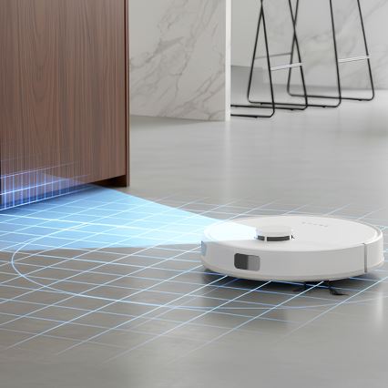 TESLA Electronics RoboStar - Inteligentny robot odkurzający 2 w 1 3200 mAh Wi-Fi biały