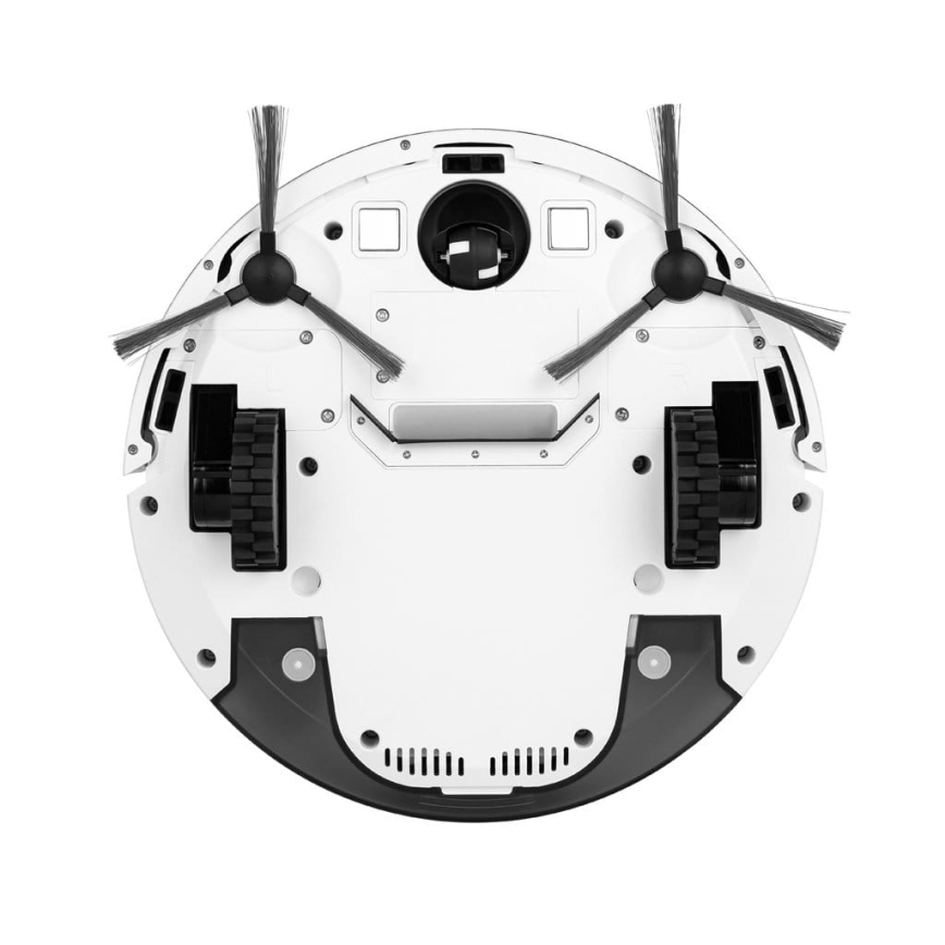 TESLA Electronics RoboStar - Inteligentny robot odkurzający 2w1 2500 mAh Wi-Fi Tuya białe + pilot zdalnego sterowania