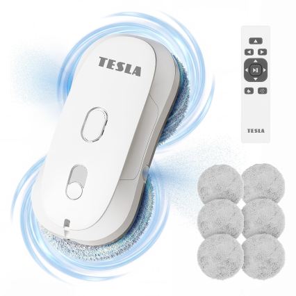 TESLA Electronics RoboStar - Myjka do okien z rozpylaniem wody 72W/230V/500 mAh + zdalne sterowanie