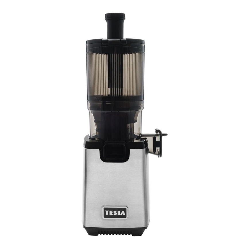 TESLA Electronics SlowJuicer Deluxe - Sokowirówka ślimakowa wolnoobrotowa 250W/230V stal nierdzewna/czarny