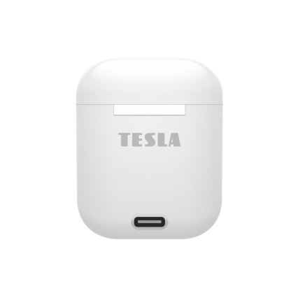 TESLA Electronics - Słuchawki bezprzewodowe białe