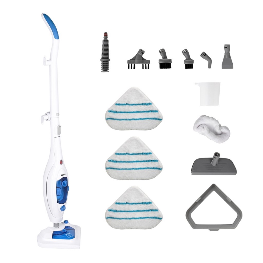 TESLA Electronics SteamPower - Mop parowy z pojemnikiem na detergent 2w1 1300W/230V