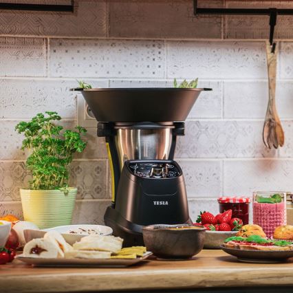 TESLA Electronics ThermoCook - Wielofunkcyjny robot kuchenny 1200W/230V stal nierdzewna