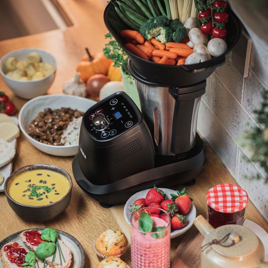TESLA Electronics ThermoCook - Wielofunkcyjny robot kuchenny 1200W/230V stal nierdzewna