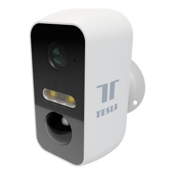 TESLA Smart - Inteligentna kamera zewnętrzna z czujnikiem 2K 1296p 9600 mAh 5V Wi-Fi IP65