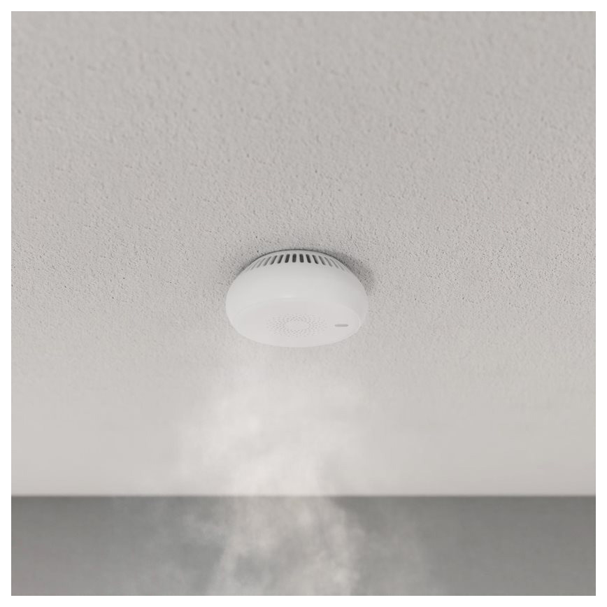 TESLA Smart - Inteligentny czujnik dymu 1xCR123A Zigbee
