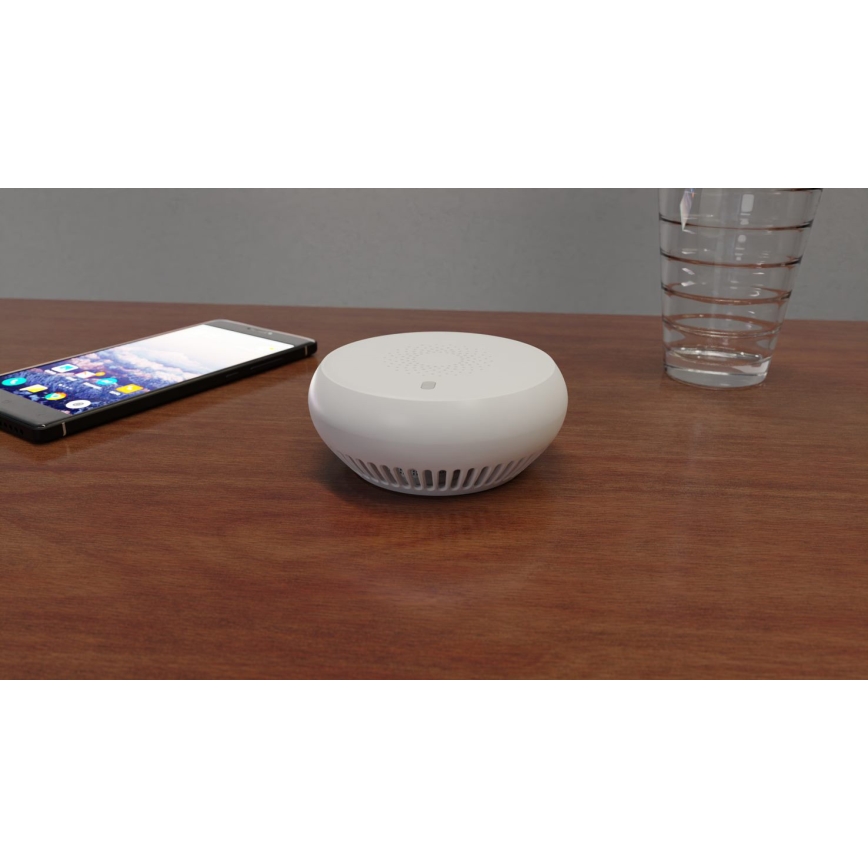 TESLA Smart - Inteligentny czujnik dymu 1xCR123A Zigbee