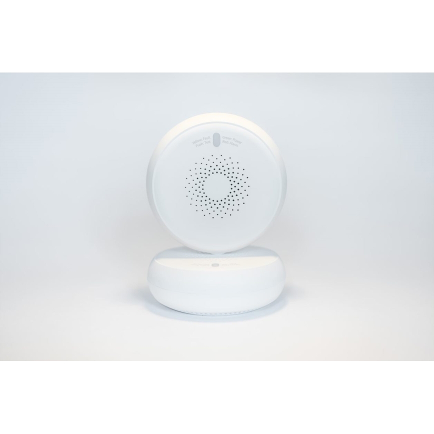 TESLA Smart - Inteligentny czujnik dymu 1xCR123A Zigbee