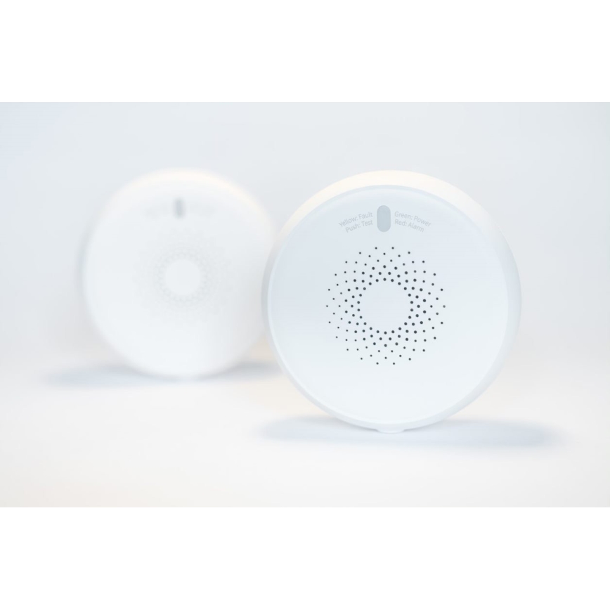 TESLA Smart - Inteligentny czujnik dymu 1xCR123A Zigbee