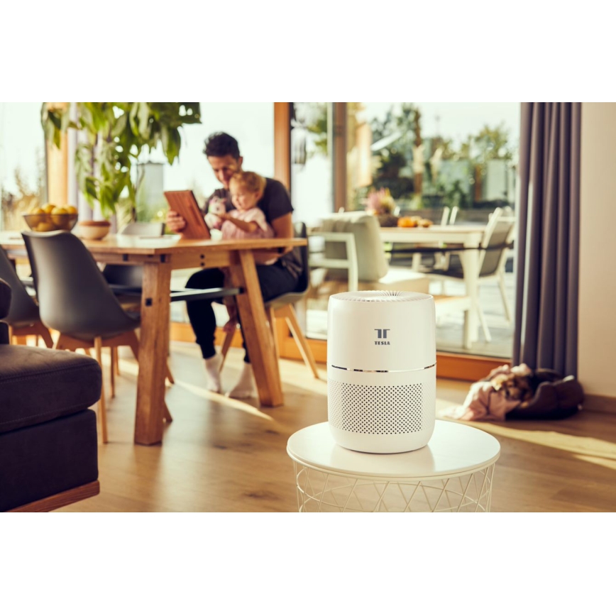 TESLA Smart - Inteligentny oczyszczacz powietrza Mini 30W/230V Wi-Fi