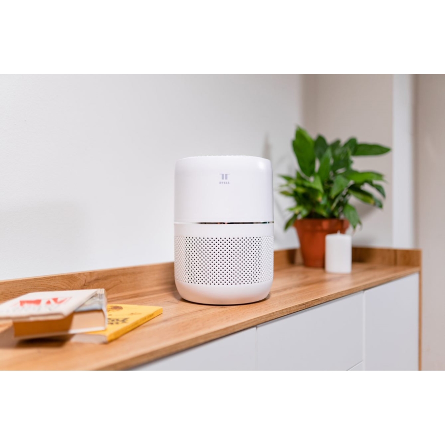 TESLA Smart - Inteligentny oczyszczacz powietrza Mini 30W/230V Wi-Fi