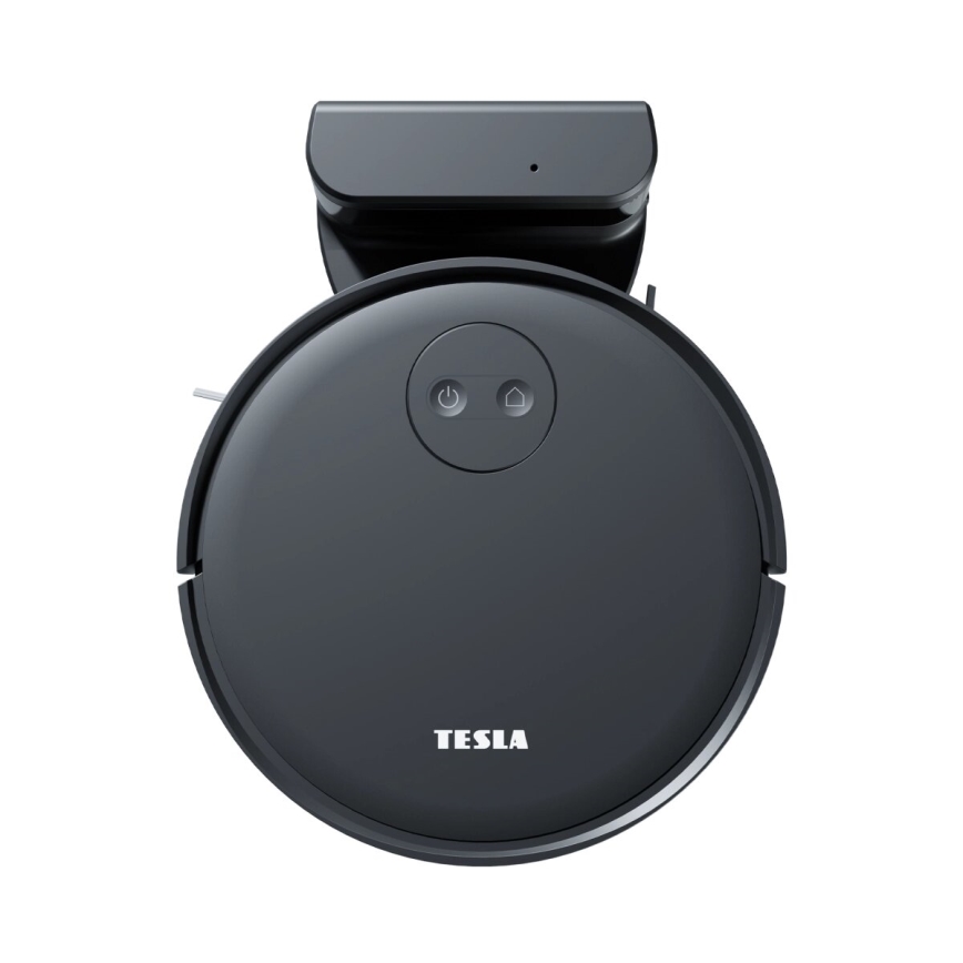 TESLA Smart - Inteligentny robot odkurzający 2w1 2000 mAh Wi-Fi czarne + pilot zdalnego sterowania