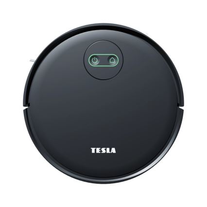 TESLA Smart - Inteligentny robot odkurzający 2w1 2000 mAh Wi-Fi czarne + pilot zdalnego sterowania
