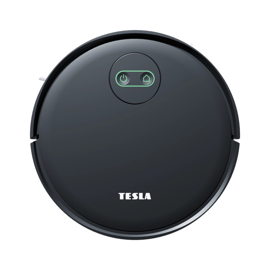 TESLA Smart - Inteligentny robot odkurzający 2w1 2000 mAh Wi-Fi czarne + pilot zdalnego sterowania