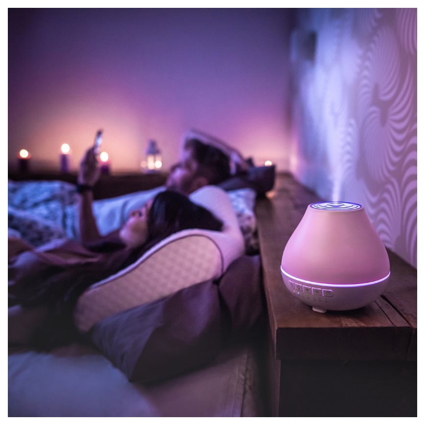 TESLA Smart - LED Inteligentny dyfuzor zapachowy z podświetleniem LED/10W/24V Wi-Fi