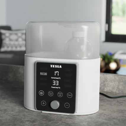 TESLA Smart - Podgrzewacz i sterylizator do butelek i jedzenia dla dzieci 200W/230V