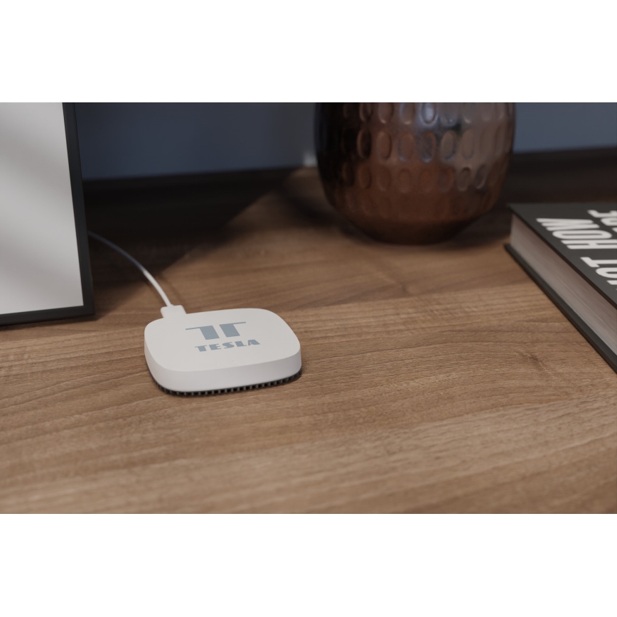 TESLA Smart - ZESTAW 3x inteligentna bezprzewodowa głowica termostatyczna 2xAA + inteligentna brama Hub Zigbee Wi-Fi