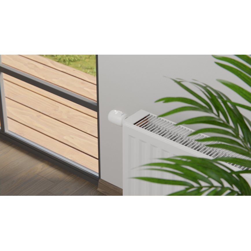 TESLA Smart - ZESTAW 3x inteligentna bezprzewodowa głowica termostatyczna 2xAA + inteligentna brama Hub Zigbee Wi-Fi