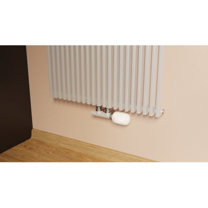 TESLA Smart - ZESTAW 3x inteligentna bezprzewodowa głowica termostatyczna 2xAA + inteligentna brama Hub Zigbee Wi-Fi