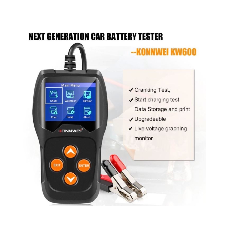 Tester akumulatorów 12V