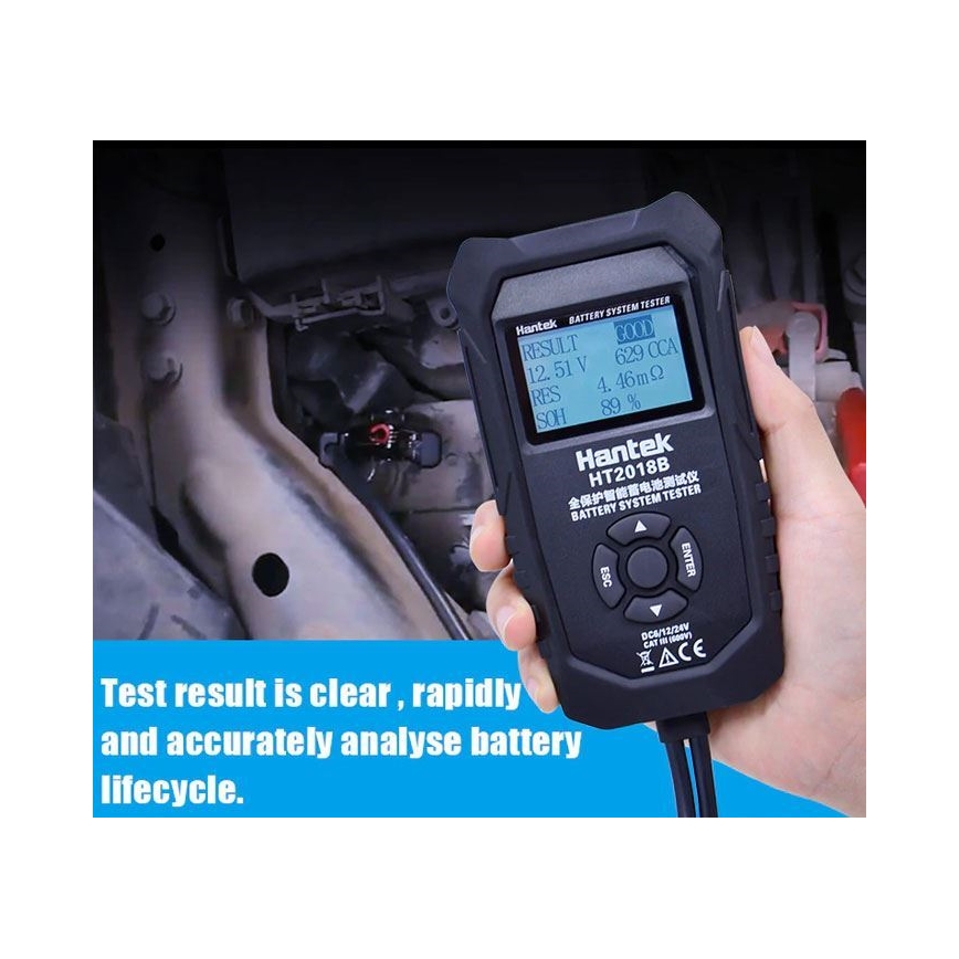 Tester baterii 30V