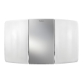 theben - LED reflektor ścienny 2xLED/10W/230V srebrny IP55