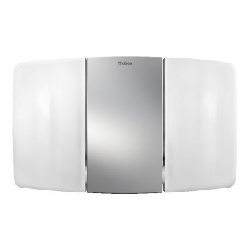 theben - LED reflektor ścienny 2xLED/10W/230V srebrny IP55
