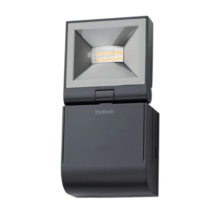 theben - Reflektor ścienny LED/10W/230V czarny IP55