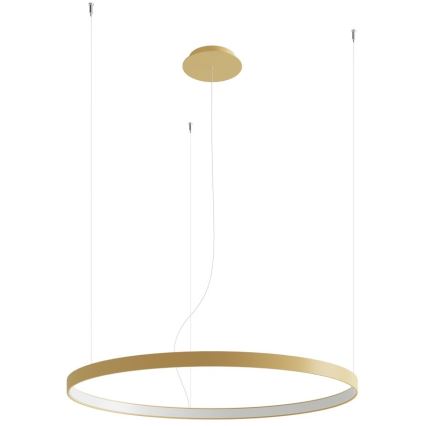 Thoro TH.174 - LED Żyrandol na lince RIO LED/50W/230V CRI 90 3000K śr. 78 cm złoty