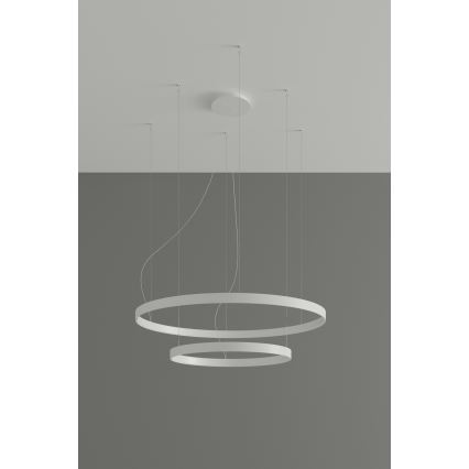 Thoro TH.176 - LED Żyrandol na lince RIO LED/80W/230V CRI 90 3000K biały