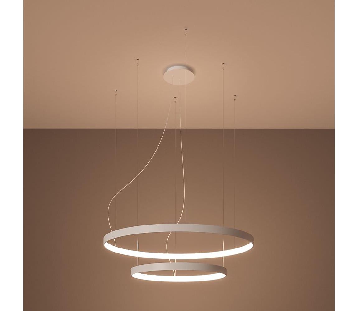 Thoro TH.176 - LED Żyrandol na lince RIO LED/80W/230V CRI90 3000K biały