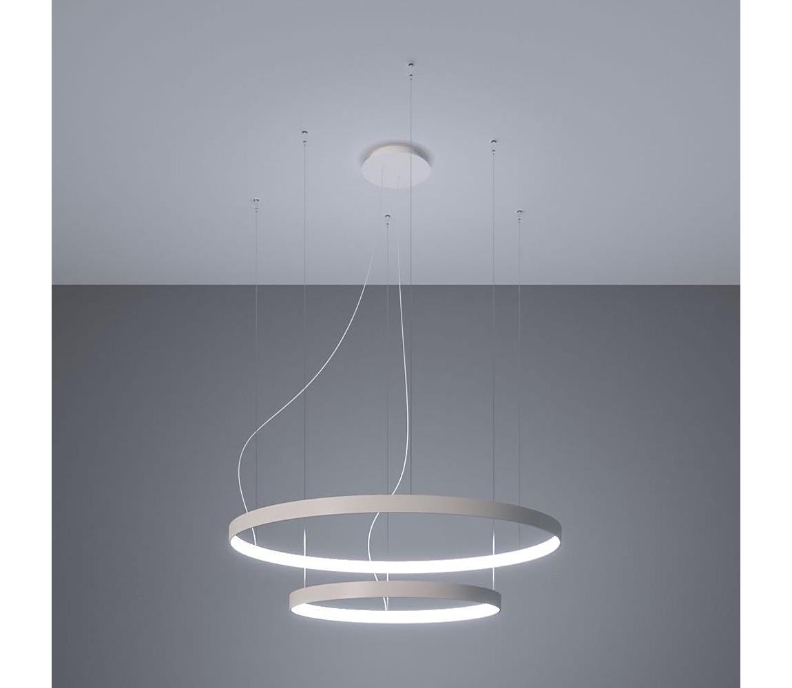 Thoro TH.178 - LED Żyrandol na lince RIO LED/80W/230V CRI95 4000K biały