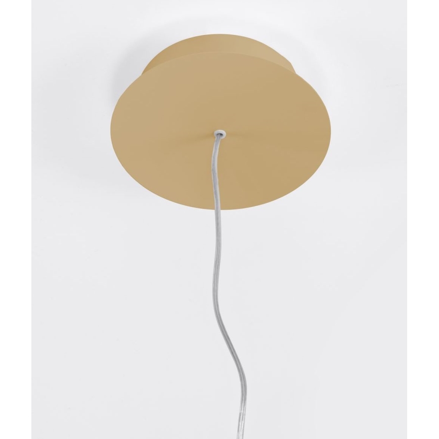 Thoro TH.216 - LED Żyrandol na lince RIO LED/30W/230V CRI 90 3000K śr. 55 cm złoty