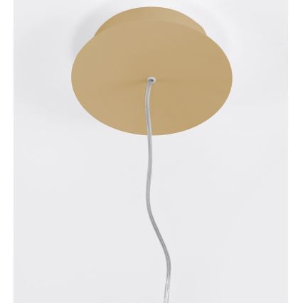 Thoro TH.217 - LED Żyrandol na lince RIO LED/30W/230V CRI 95 4000K śr. 55 cm złoty
