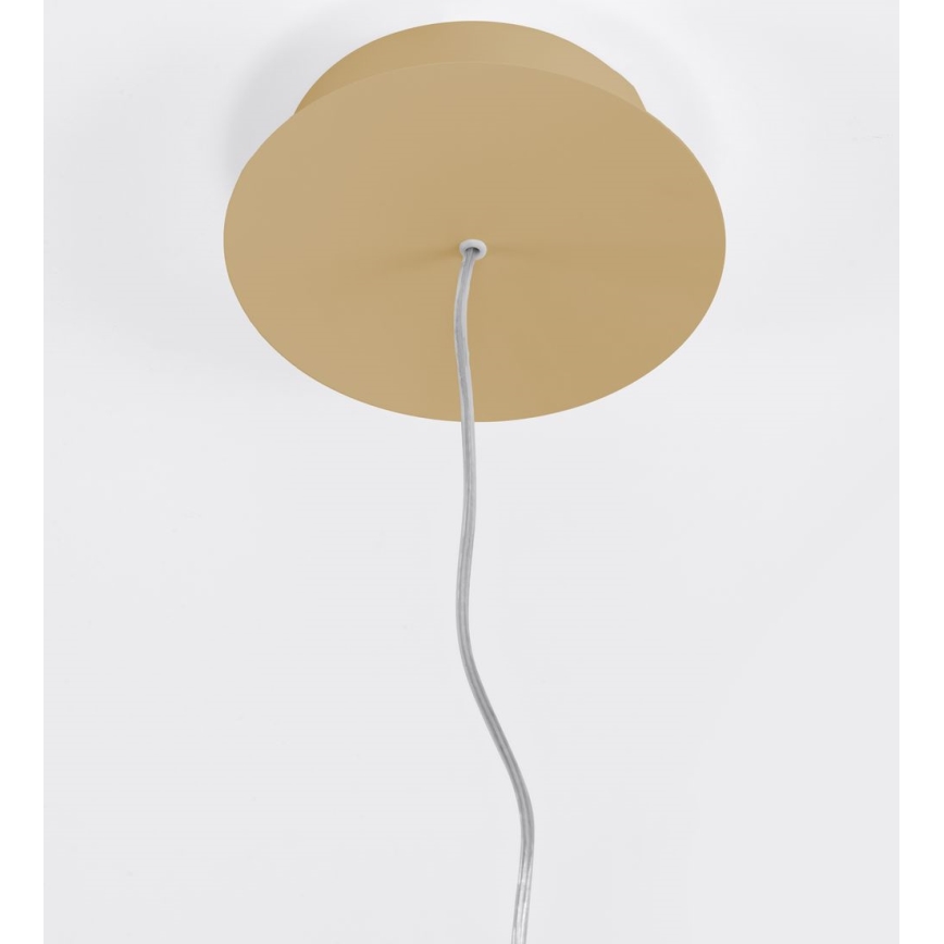 Thoro TH.217 - LED Żyrandol na lince RIO LED/30W/230V CRI 95 4000K śr. 55 cm złoty