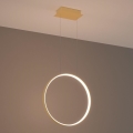Thoro TH.220 - LED Żyrandol na lince RIO LED/30W/230V CRI 90 3000K śr. 55 cm złoty