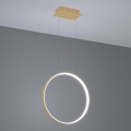 Thoro TH.221 - LED Żyrandol na lince RIO LED/30W/230V CRI 95 4000K śr. 55 cm złoty