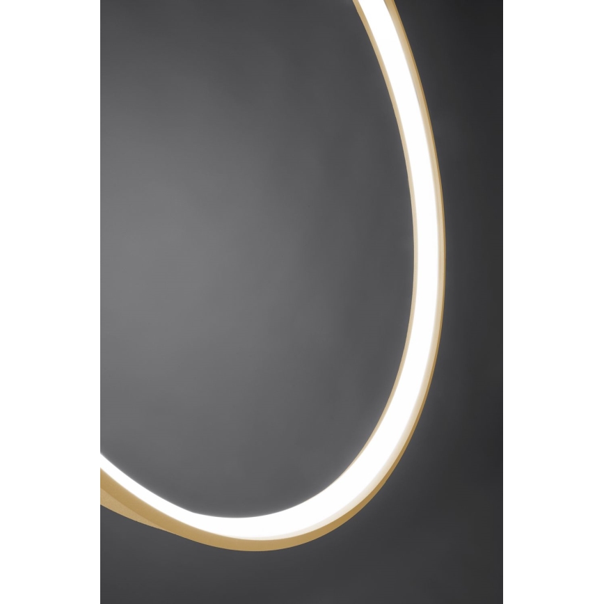 Thoro TH.221 - LED Żyrandol na lince RIO LED/30W/230V CRI 95 4000K śr. 55 cm złoty