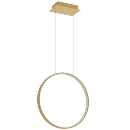 Thoro TH.221 - LED Żyrandol na lince RIO LED/30W/230V CRI 95 4000K śr. 55 cm złoty