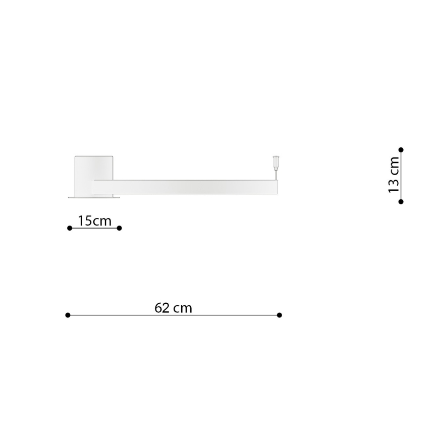 Thoro TH.223 - Lampa sufitowa LED RIO/30W/230V CRI 98 4000K śr. 55 cm złota