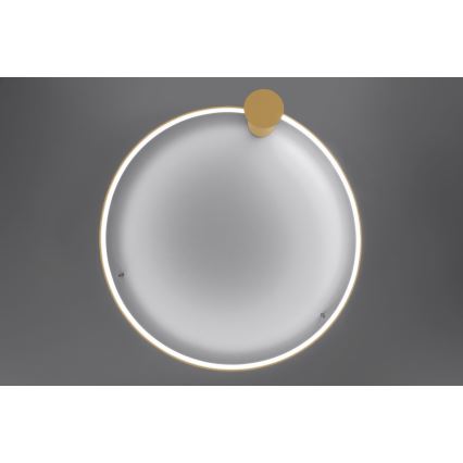 Thoro TH.223 - LED Plafon RIO LED/30W/230V CRI 95 4000K śr. 55 cm złoty