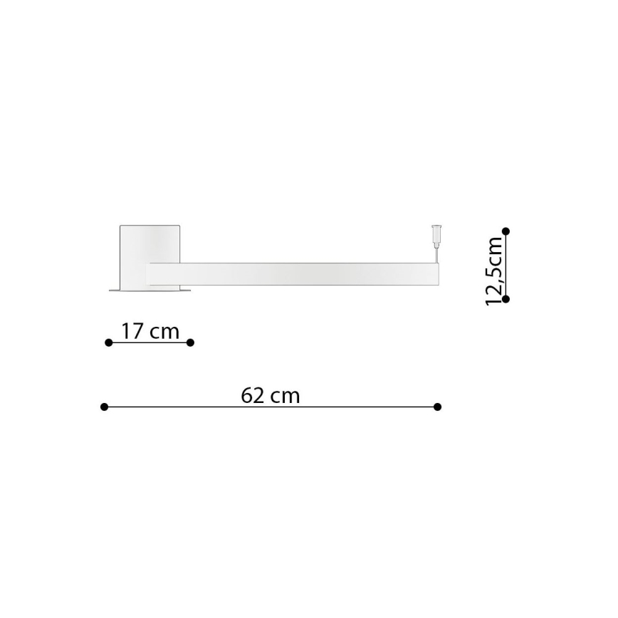 Thoro TH.223 - LED Plafon RIO LED/30W/230V CRI 95 4000K śr. 55 cm złoty