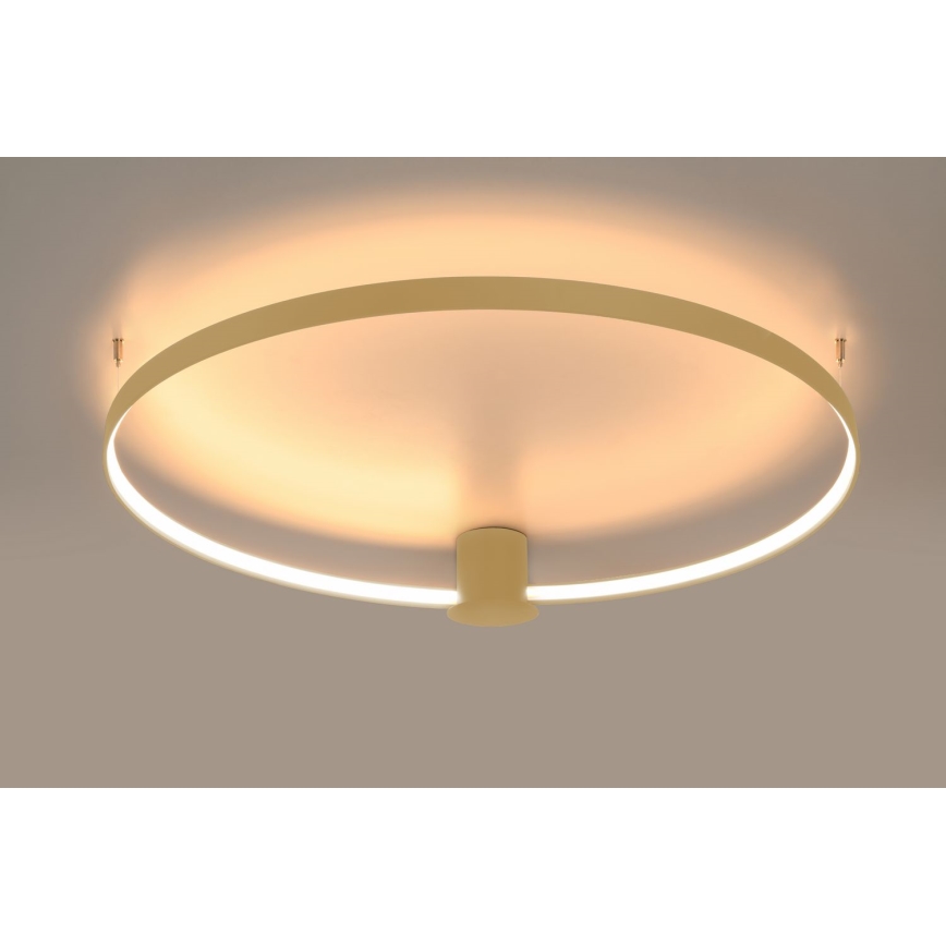 Thoro TH.224 - LED Plafon RIO LED/50W/230V CRI 90 3000K śr. 78 cm złoty