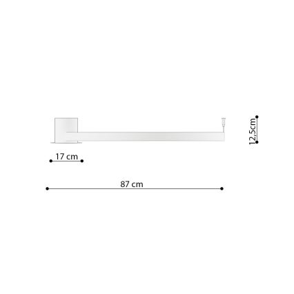 Thoro TH.224 - LED Plafon RIO LED/50W/230V CRI 90 3000K śr. 78 cm złoty