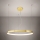 Thoro TH.246 - LED Żyrandol na lince RIO LED/50W/230V CRI 90 3000K śr. 78 cm złoty