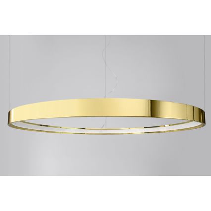Thoro TH.246 - LED Żyrandol na lince RIO LED/50W/230V CRI 90 3000K śr. 78 cm złoty
